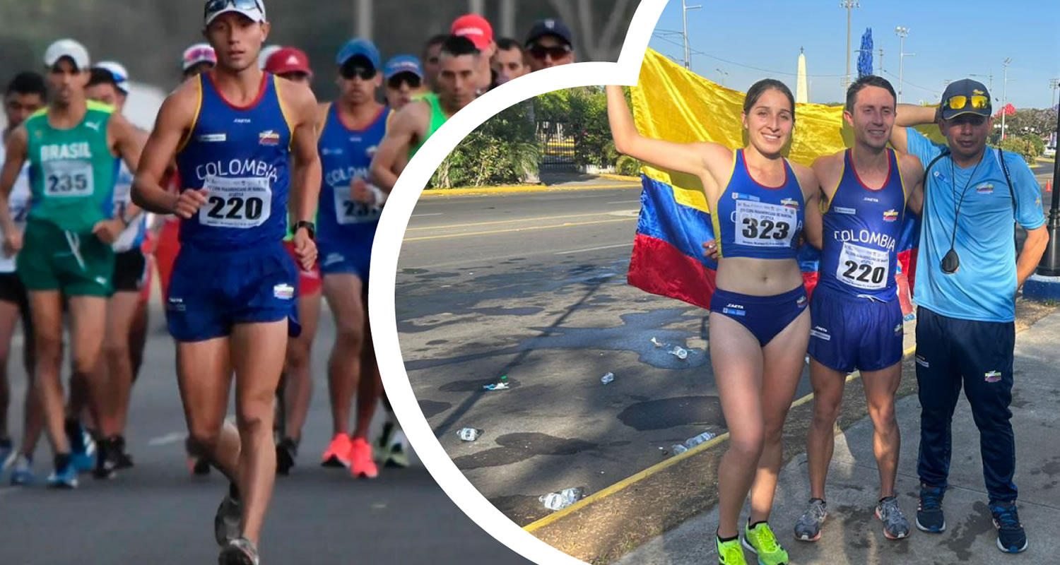 Estudiante de la UNAL gana medalla de oro en la Copa Panamericana de Marcha Atlética